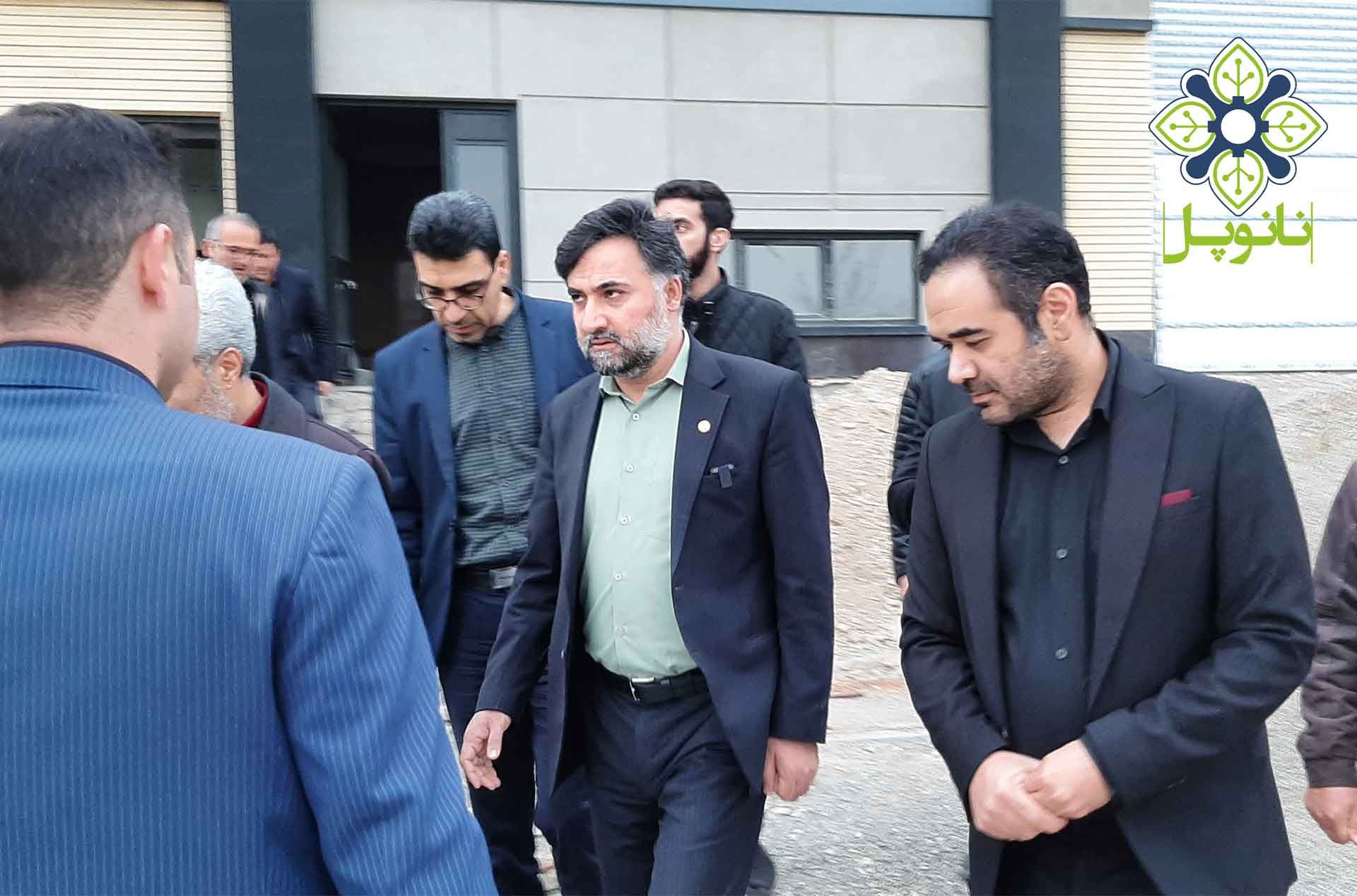 بازدید دکتر دهقانی فیروزآبادی از نانوپل